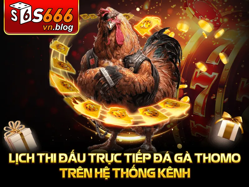 Trực Tiếp Đá Gà Thomo Tại S666: Thế Giới Giải Trí Đầy Kịch Tính 2 Lịch thi đấu Trực Tiếp Đá Gà Thomo trên hệ thống kênh